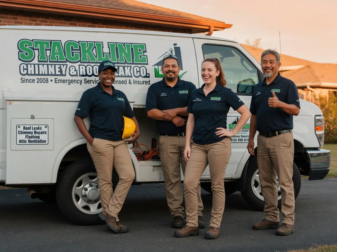 Chimney flashing repair company in Warner, SD